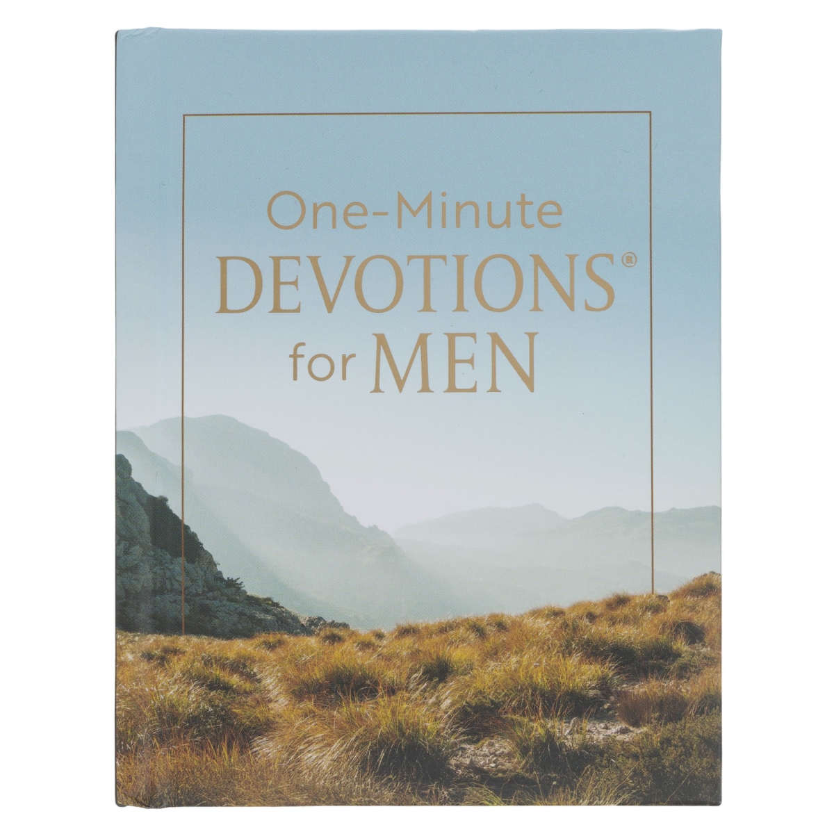 754083 One-Minute Devotions for Men Hardcover Book