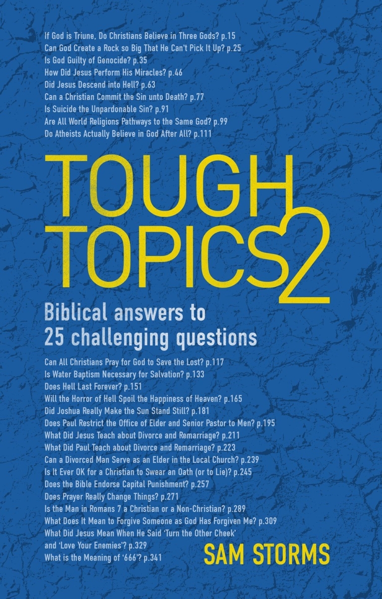 174968 Tough Topics 2 Biblical Answers to 25 Challenging Questions Book
