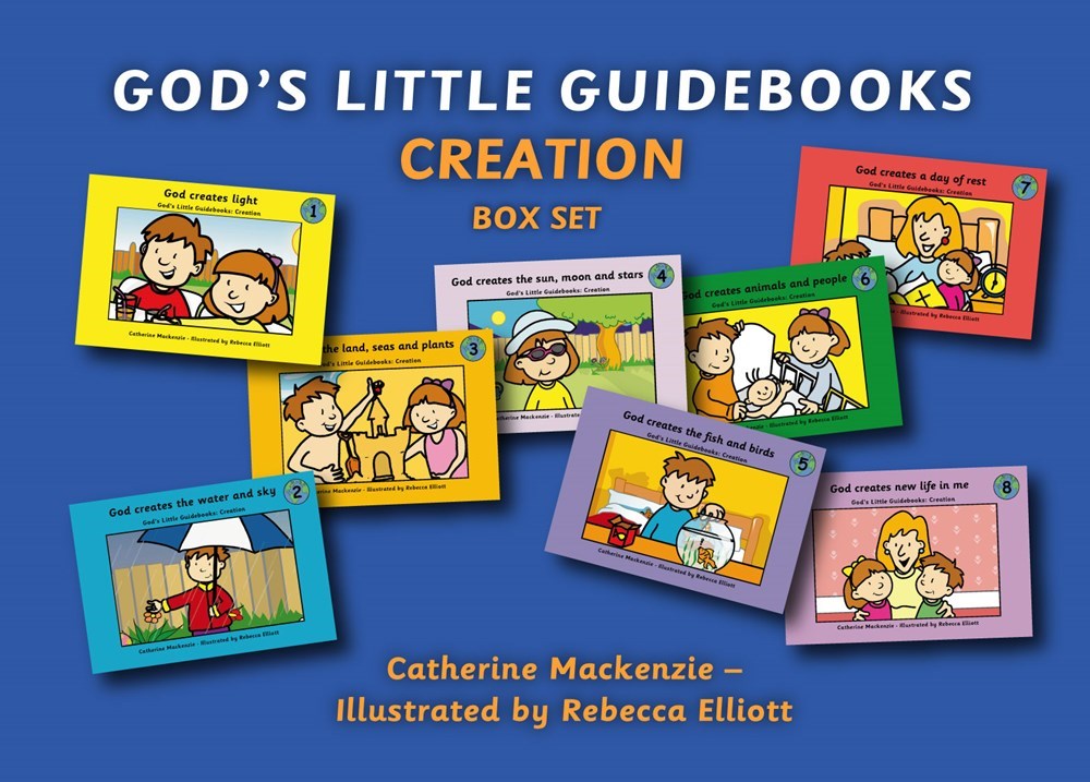 200985 Gods Little Guidebooks Creation Box Book Set - 8 Piece