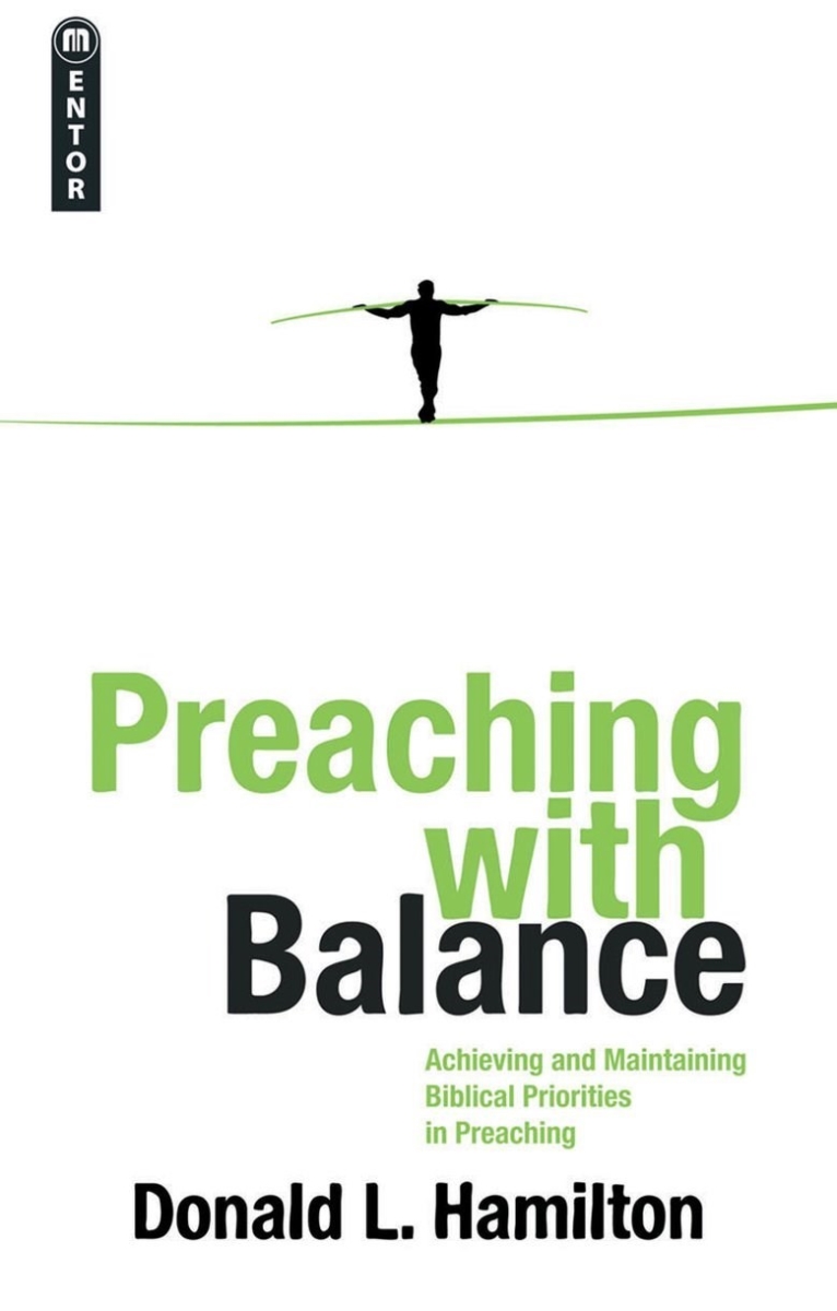 20118X Preaching with Balance Book