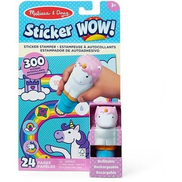 360236 Sticker Wow Unicorn Activity Pad with Book & Stickers - Ages 3 Plus