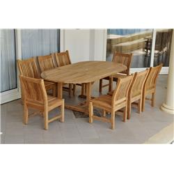 87 in. Oval Extension Table