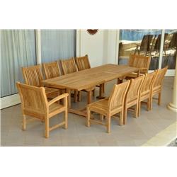 Set-88 94 in. x 8 ft. Rectangular Extension Table