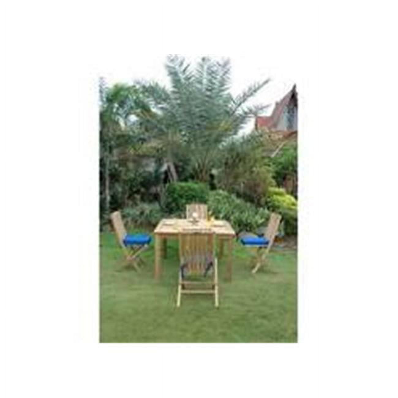 Picture of Anderson Teak Set-105B Comfort Folding Chair - Pack of 4