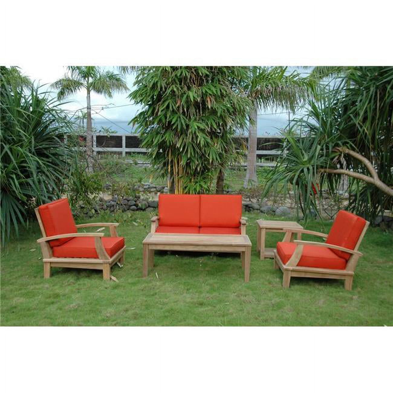 Picture of Anderson Teak Set-115 Brianna Deep Seating Love Seat