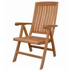 Picture of Anderson Teak Set-46 Katana 5-Position Recliner Folding Armchair - Pack of 2