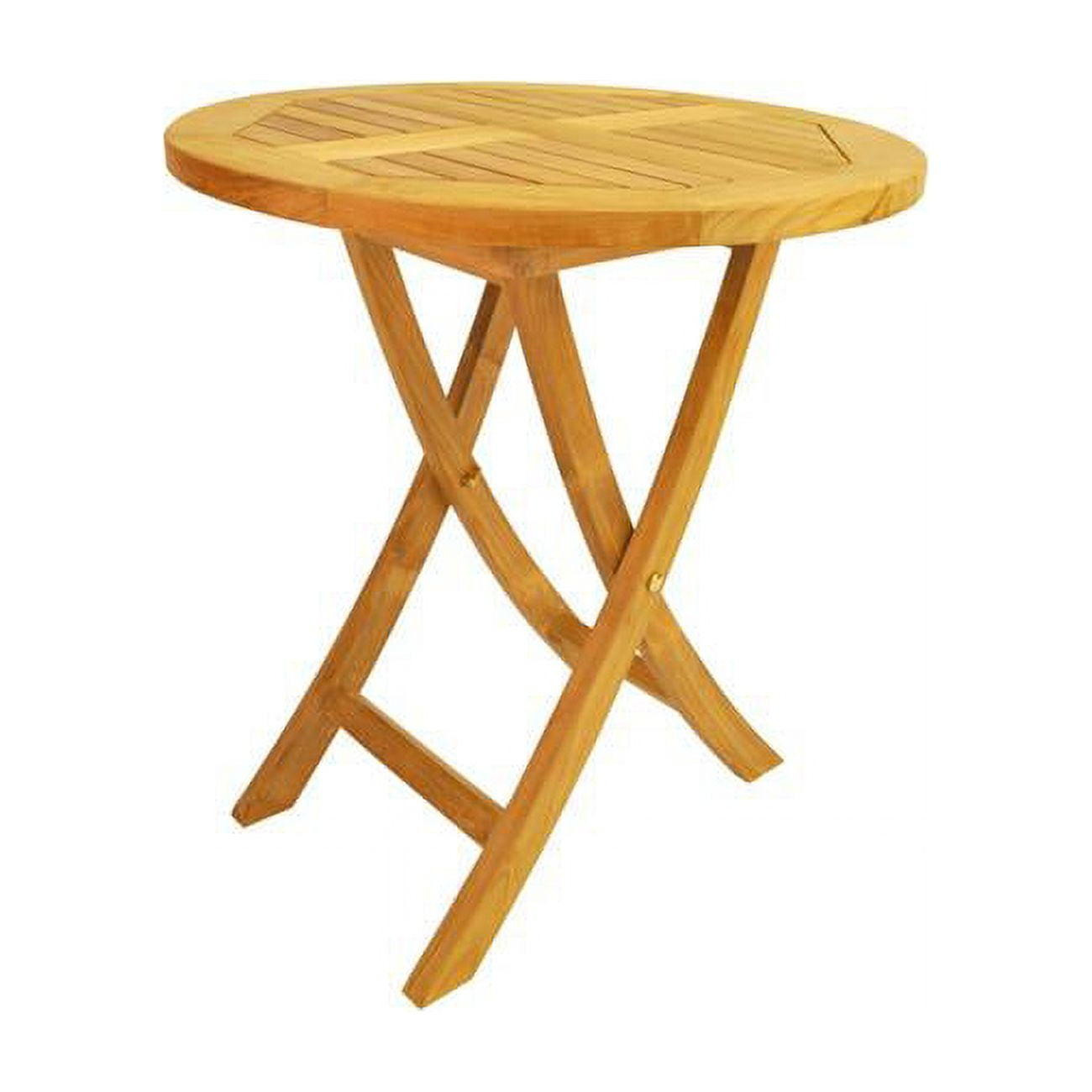 TBF-027R 27 in. Bahama Round Bistro Folding Table