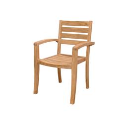 Picture of Anderson Teak CHS-033 Catalina Stackable Armchair