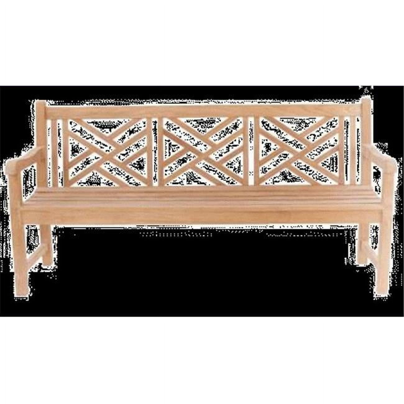 Picture of Anderson Teak BH-122 Vilano 3-Seater Bench