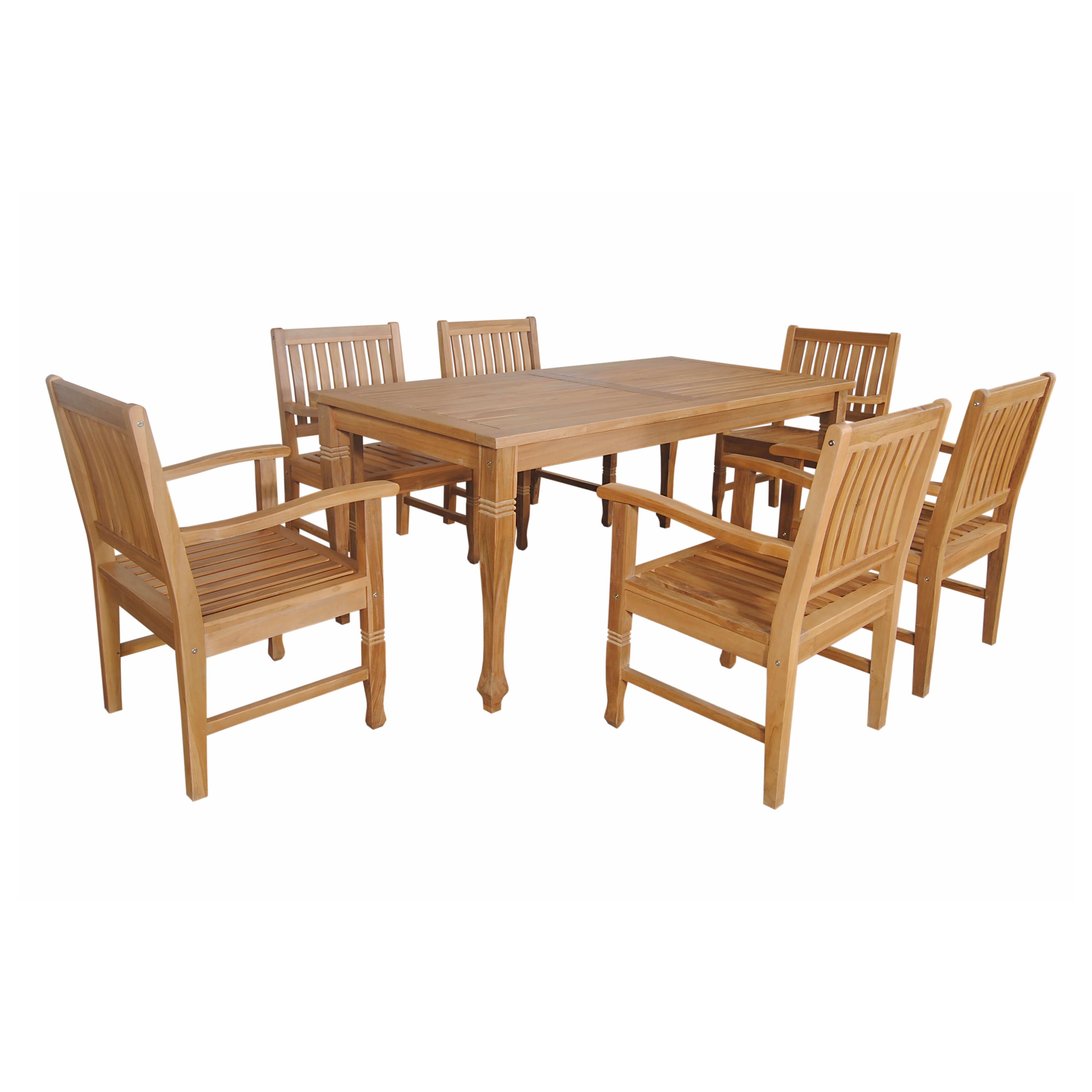 Picture of Anderson Teak Set-235 Rockford Dining Set - 7 Piece
