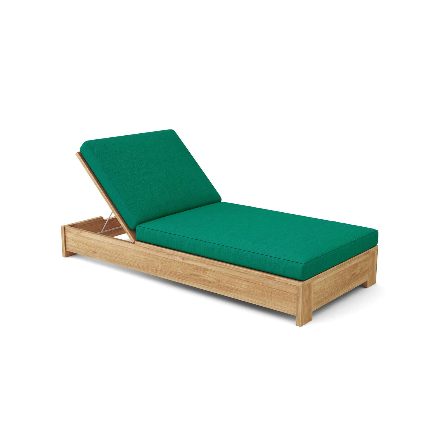 Picture of Anderson Teak SL-529 Madera Sun Lounger, Natural Smooth Well Sanded