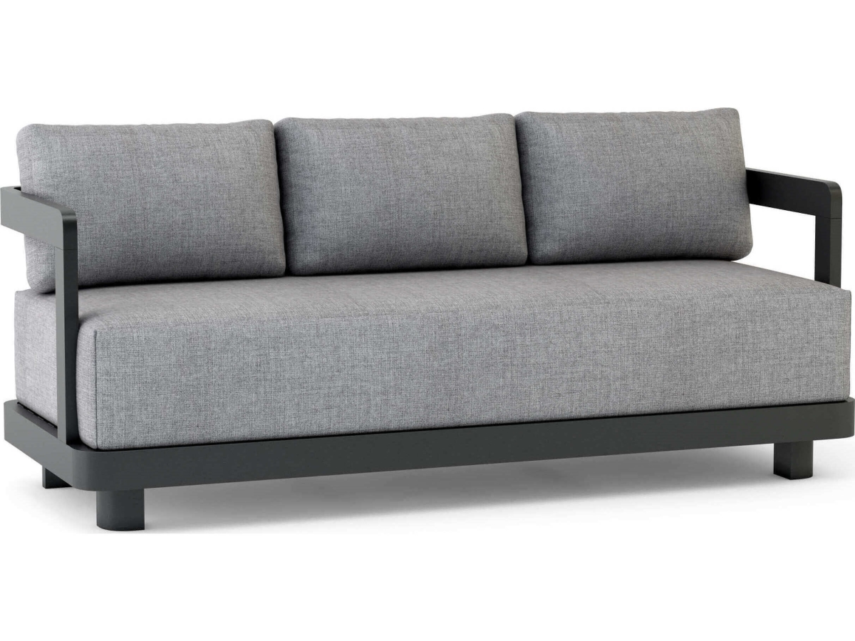Picture of Anderson Teak DS-903-AL 71 in. Granada Deep Seating Aluminum Sofa