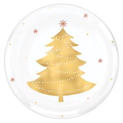 Picture of Amscan 430775 7.5 in. Christmas Tree Coupe Plates - Pack of 4