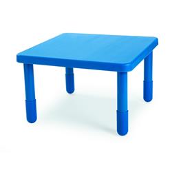 Picture of Angeles AB700PB14 28 x 28 in. Square Value Kids Table with 14 in. Legs&#44; Royal Blue