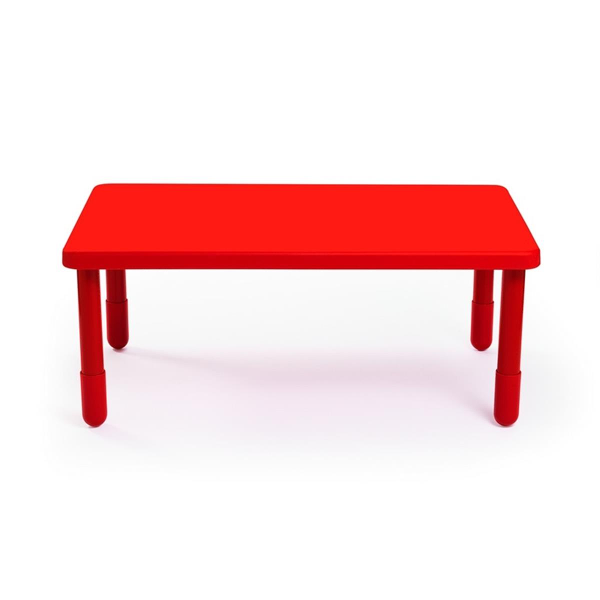 Picture of Angeles AB705PR16 28 x 48 in. Rectangular Value Kids Table with 16 in. Legs&#44; Candy Apple Red