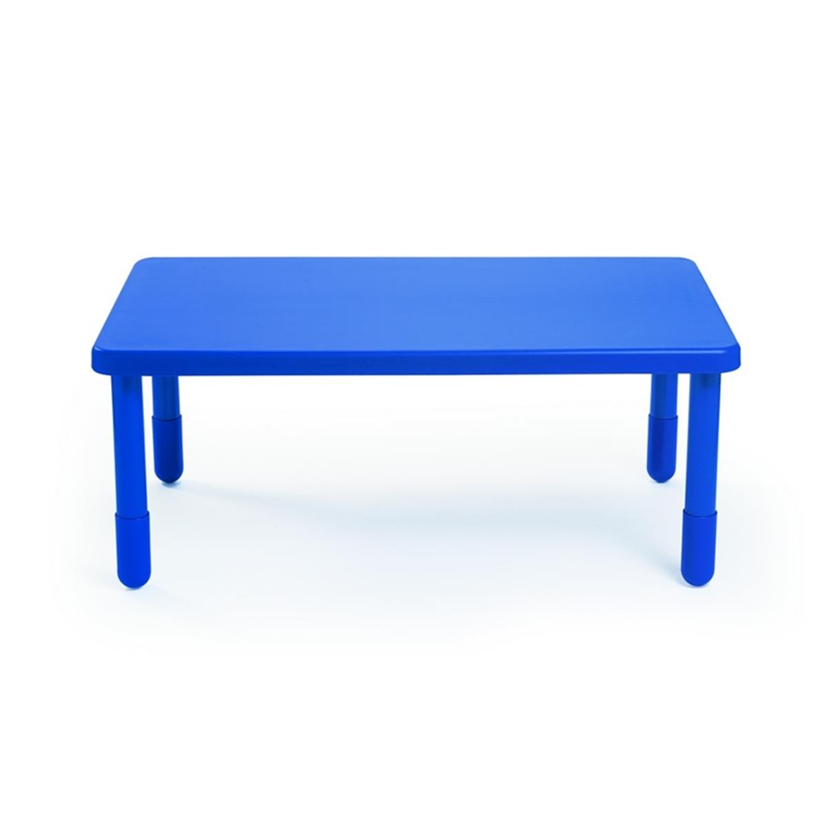 Picture of Angeles AB705PB14 28 x 48 in. Rectangular Value Kids Table with 14 in. Legs&#44; Royal Blue
