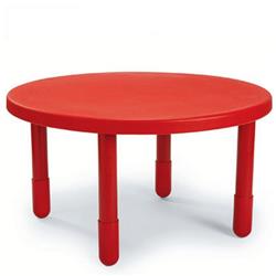 Picture of Angeles AB710PR18 36 in. dia. Round Value Kids Table with 18 in. Legs&#44; Candy Apple Red