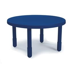 Picture of Angeles AB710PB14 36 in. dia. Round Value Kids Table with 14 in. Legs&#44; Royal Blue