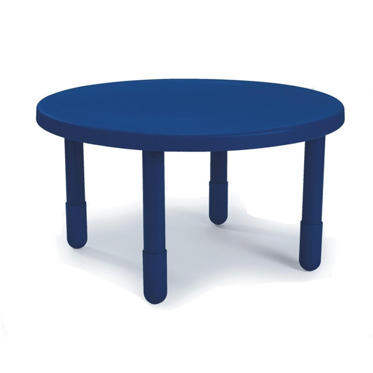 Picture of Angeles AB710PB12 36 in. dia. Round Value Kids Table with 12 in. Legs&#44; Royal Blue