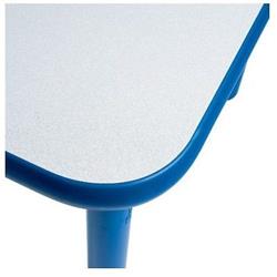 Picture of Angeles AB739KPB22 BaseLine Kidney Table with 22 in. Legs&#44; Royal Blue