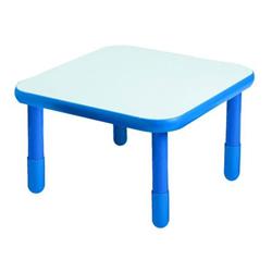 Picture of Angeles AB741SPB12 30 x 30 in. Square BaseLine Table with 12 in. Legs&#44; Royal Blue