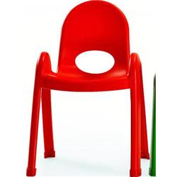 Picture of Angeles AB7713PR 13 in. Value Stack Chairs&#44; Candy Apple Red