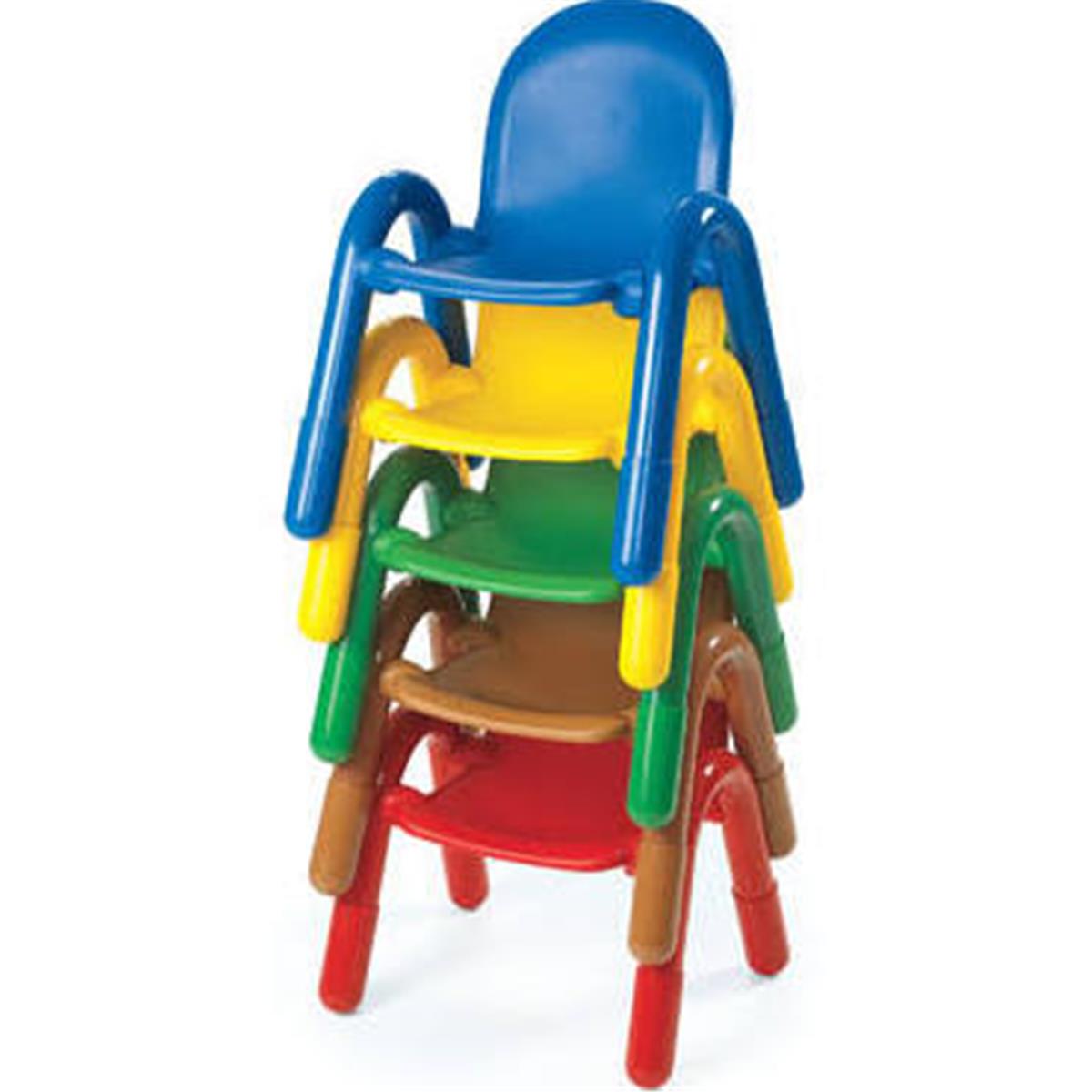 Picture of Angeles AB7907PG 7 in. Baseline Plastic Classroom Chair&#44; Shamrock Green