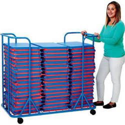 Picture of Angeles AFB7930 Mobile Rest Mat Storage Cart