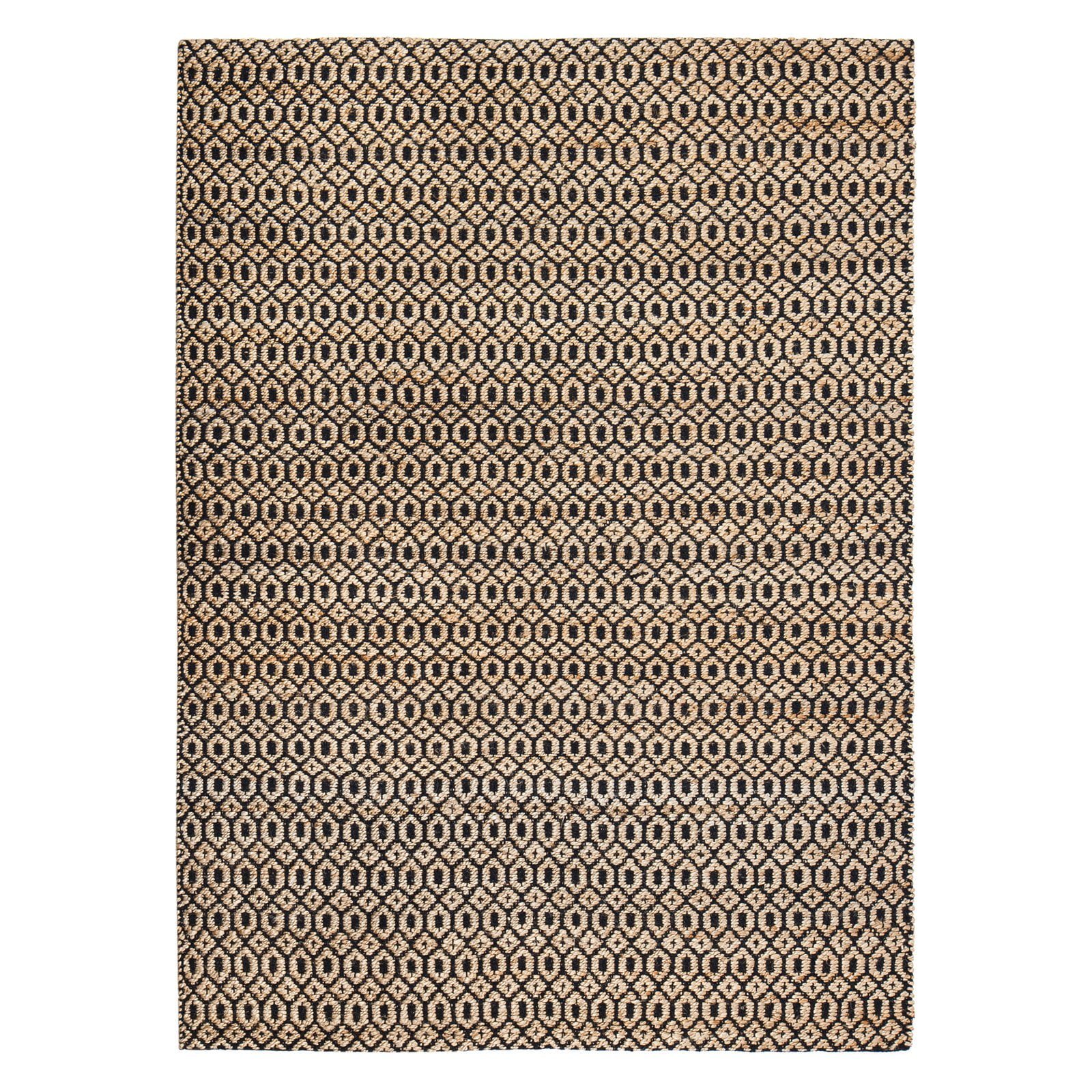 Picture of Anji Mountain AMB0388-0046 4 x 6 ft. Goldfinger Rectangular Rug - Black, Tan