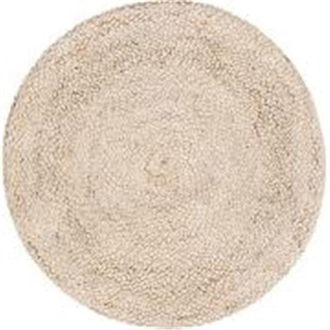 Picture of Anji Mountain AMB0395-060R 6 x 6 ft. Round Speckled Hen Area Rug - Tan&#44; Ivory