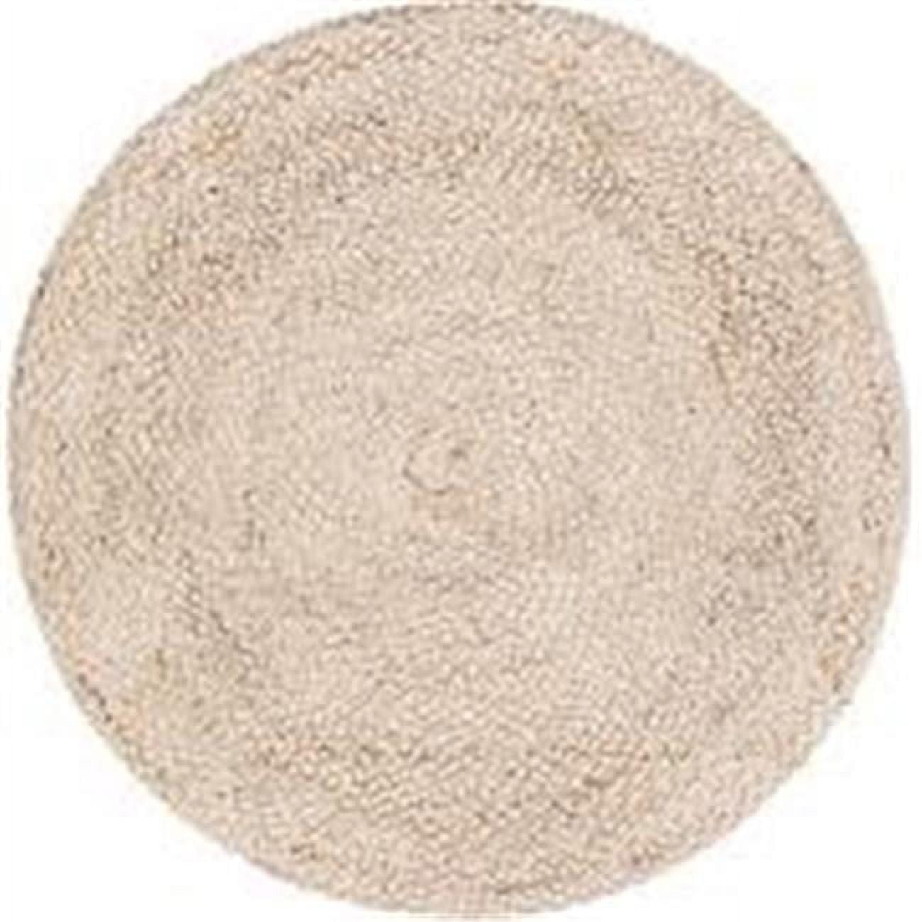 Picture of Anji Mountain AMB0395-080R 8 x 8 ft. Round Speckled Hen Area Rug - Tan, Ivory