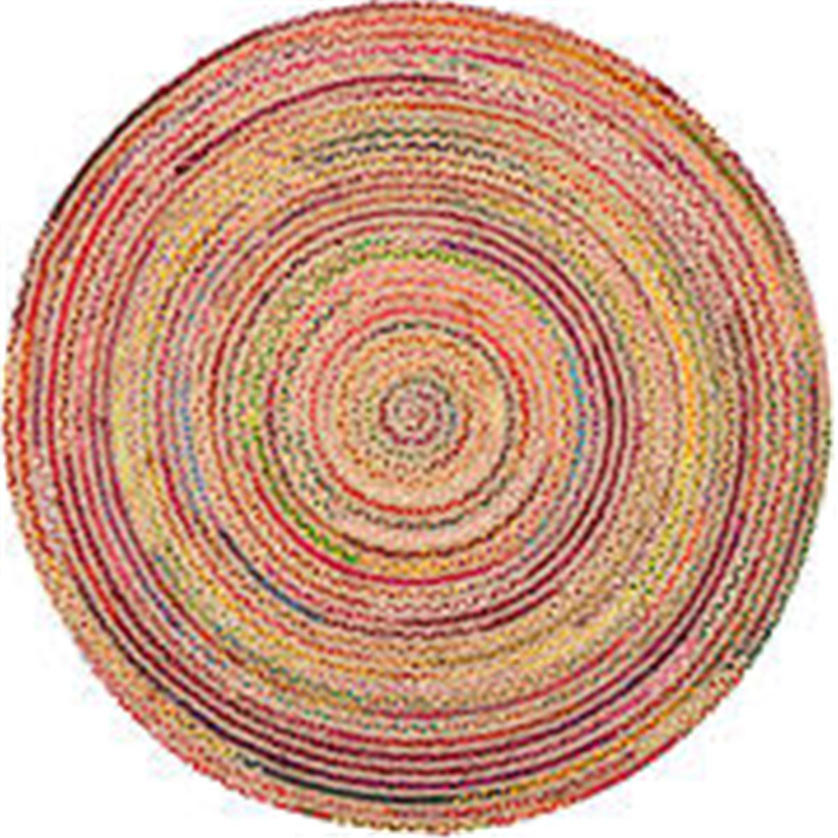 Picture of Anji Mountain AMB0397-040R 4 x 4 ft. Round Merida Area Rug, Multicolor