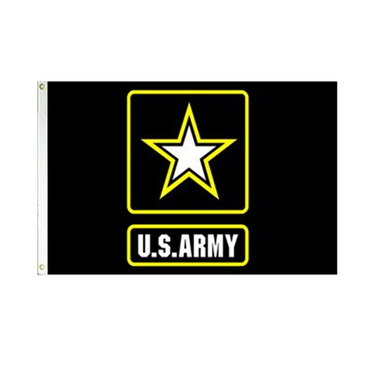 3 x 5 ft. Nyl-Glo US Army Logo Flag