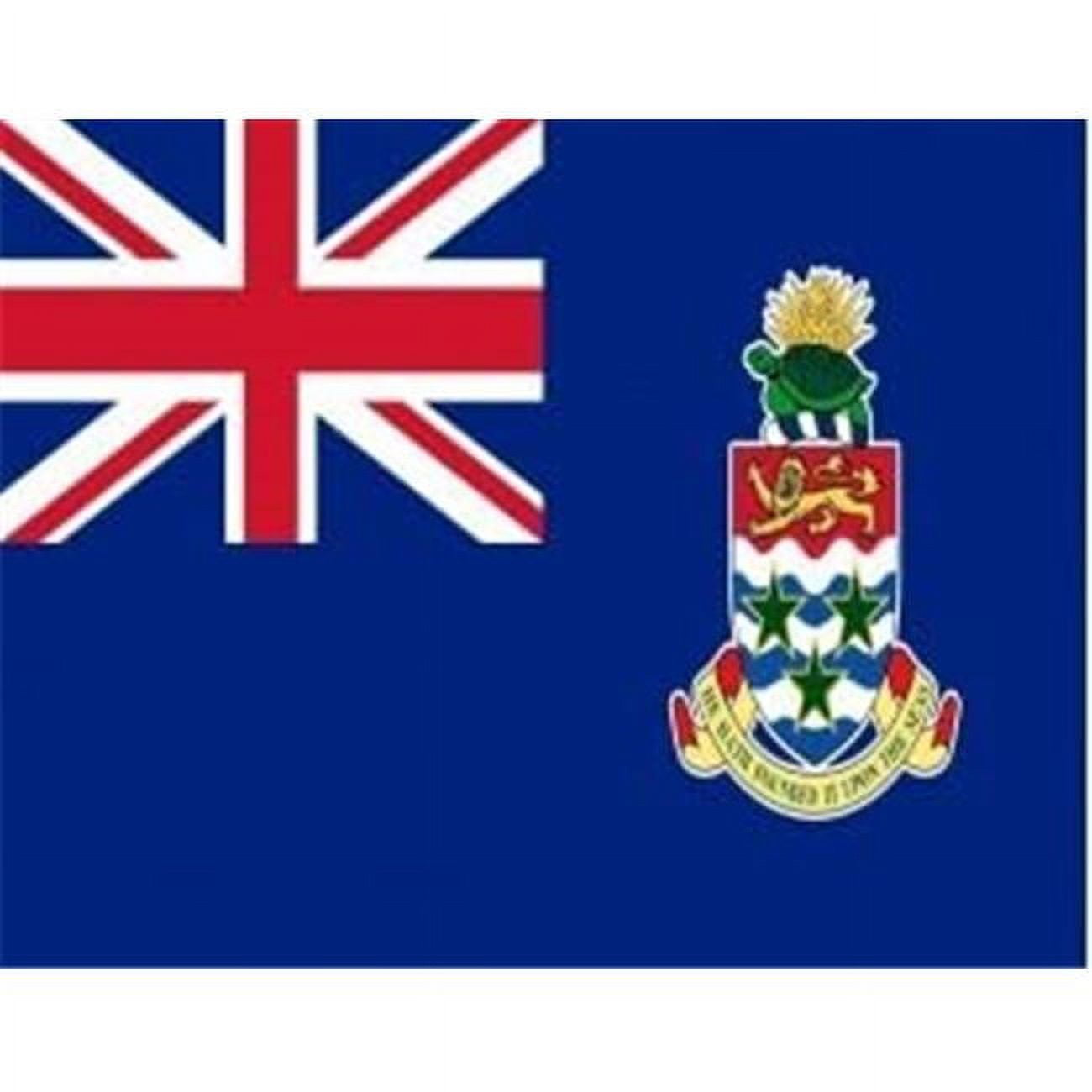 4 x 6 ft. Cayman Islands Nylon Flag - Blue & White