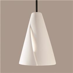 Picture of A19 Lighting MP05-BCC Whirl Mini Pendant, Bisque