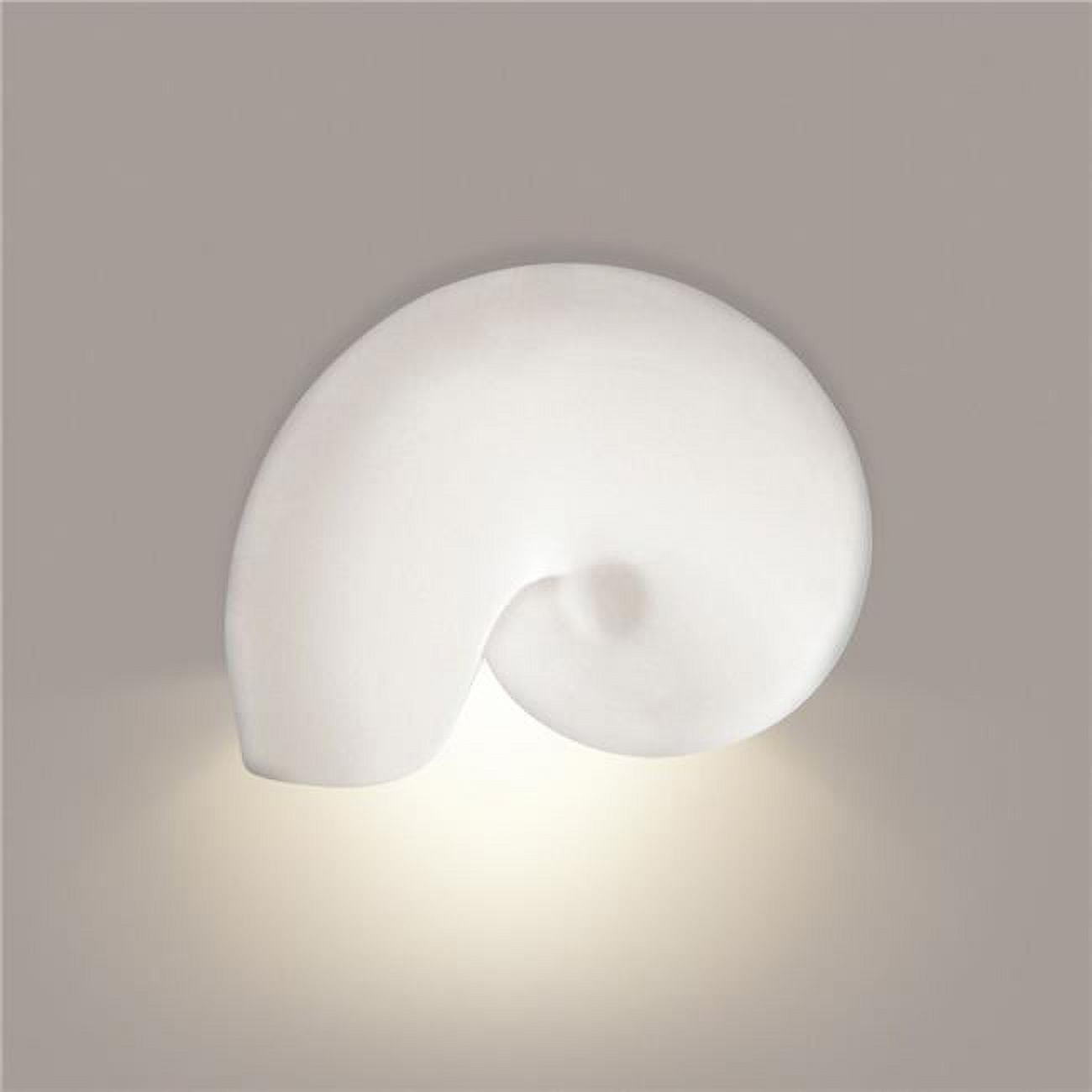 Picture of A19 Lighting 1103D-1LEDE26 Nautilus Downlight E26 Base Dimmable LED Wall Sconce&#44; Bisque