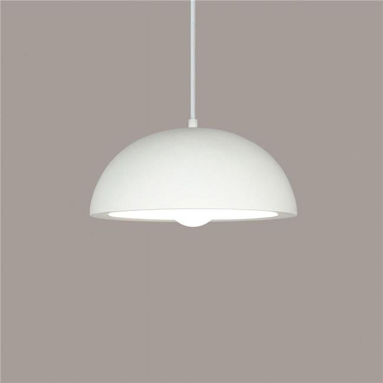 Picture of A19 Lighting P301-WCC-1LEDE26 Thera Pendant, Bisque