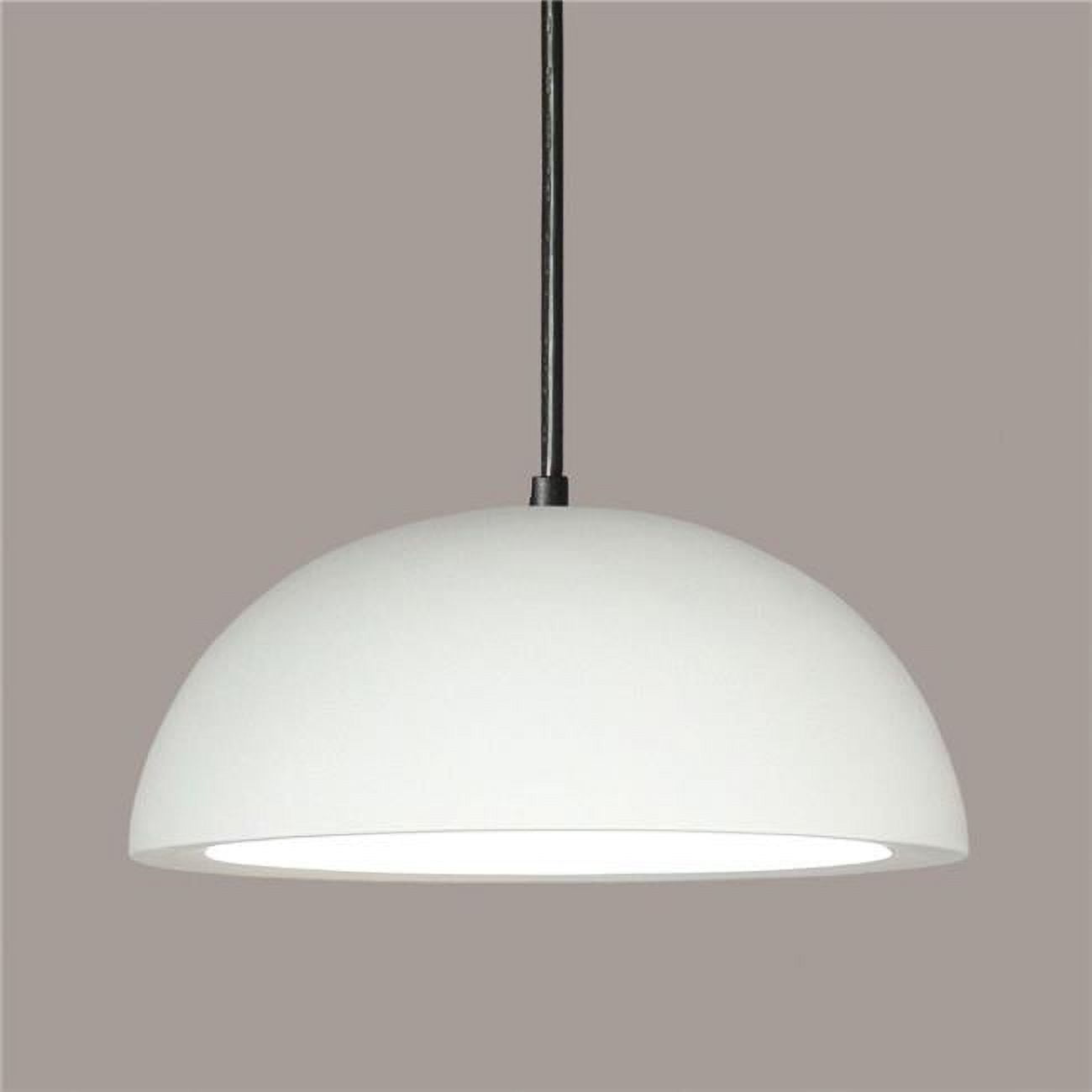 Picture of A19 Lighting P302-BCC-1LEDE26 Gran Thera Pendant, Bisque