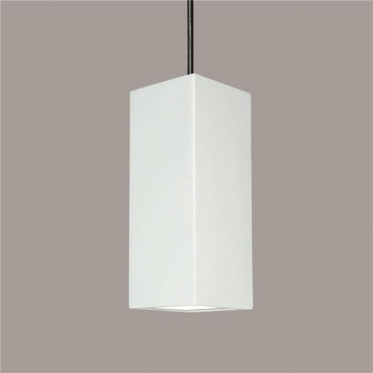 Picture of A19 Lighting P1801-1LEDE26-BCC Timor E26 Base Dimmable LED Pendant&#44; Bisque - Black Cord & Canopy