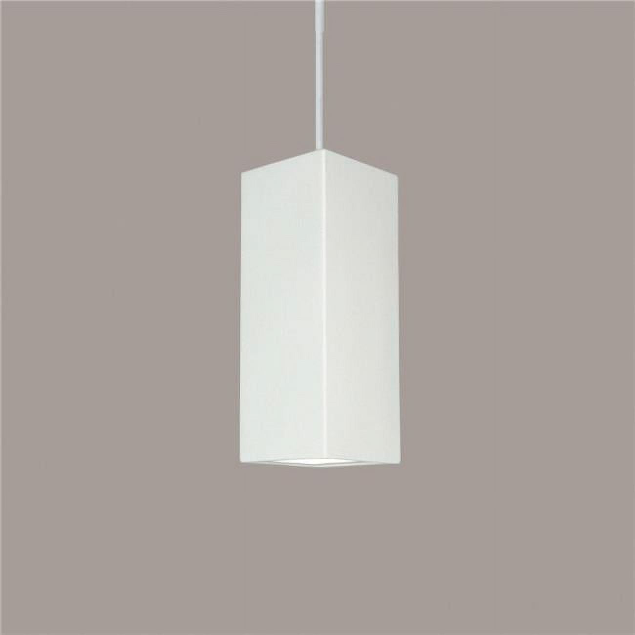Picture of A19 Lighting P1801-1LEDE26-WCC Timor E26 Base Dimmable LED Pendant&#44; Bisque - White Cord & Canopy