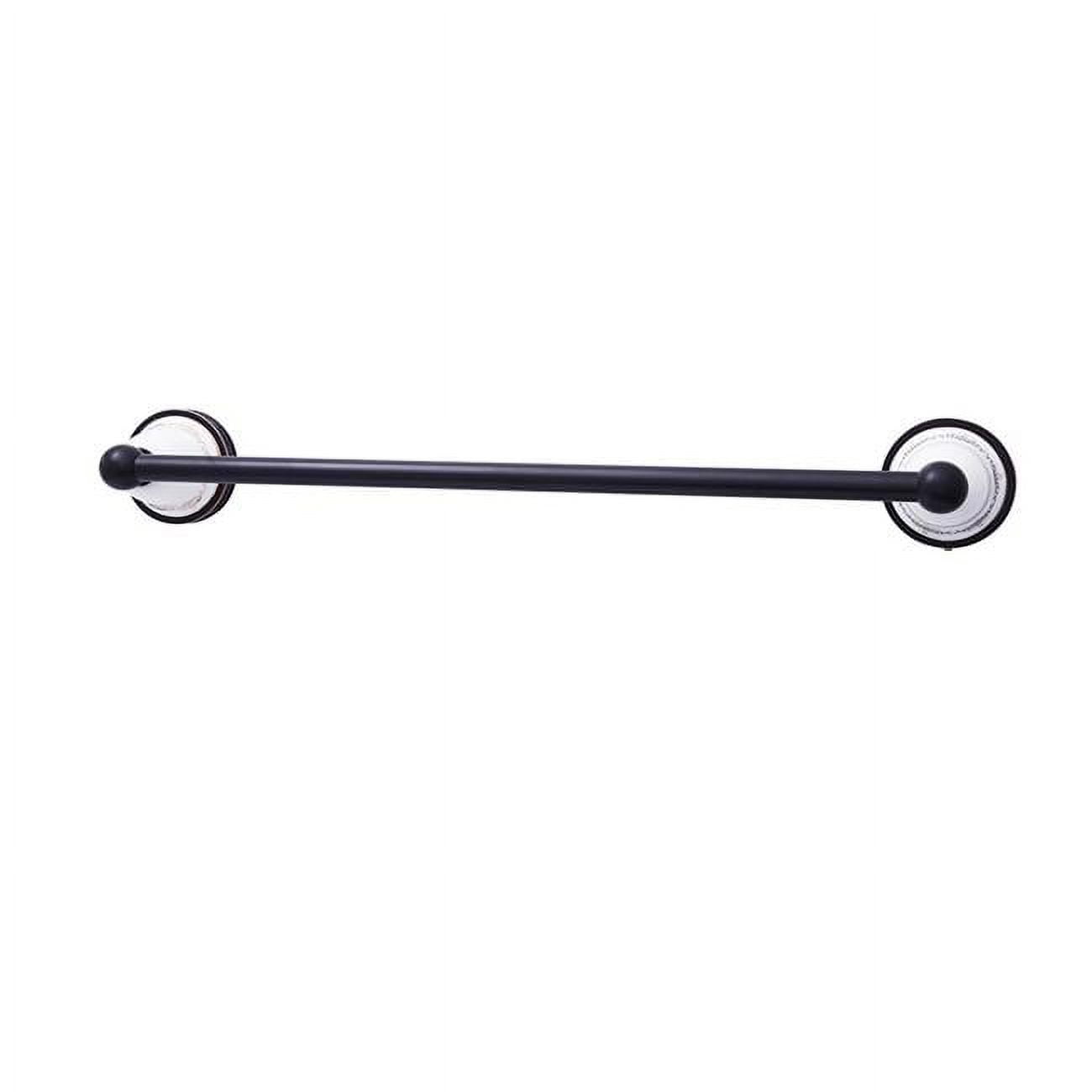 Arlington Series Victorian Towel Bar, Oil Rubbed Bronze - 18 in.