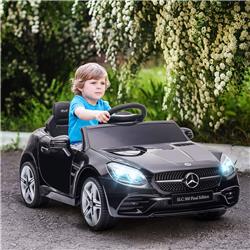 Picture of 212 Main 370-222V80BK 42.25 x 24.5 x 17.25 in. 12V Kids Electric Ride-on Remote Control Car&#44; Black