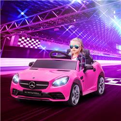 Picture of 212 Main 370-222V80PK 42.25 x 24.5 x 17.25 in. 12V Kids Electric Ride-on Remote Control Car&#44; Pink