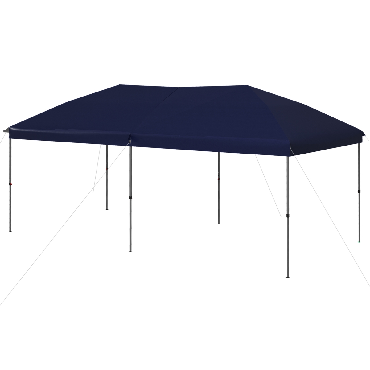 Picture of 212 Main 84C-153V01BU 10 x 19 ft. Outsunny Pop Up Canopy with Easy Up Steel Frame&#44; 3-Level Height Adjustable Event Party Tent with Carrying Bag