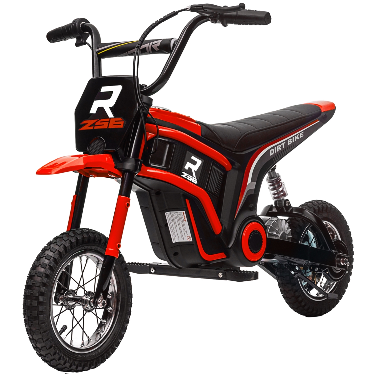 Picture of 212 Main 370-304V80RD 24V 350W Electric Dirt Bike Up to 15 MPH with Twist Grip Throttle&#44; Red