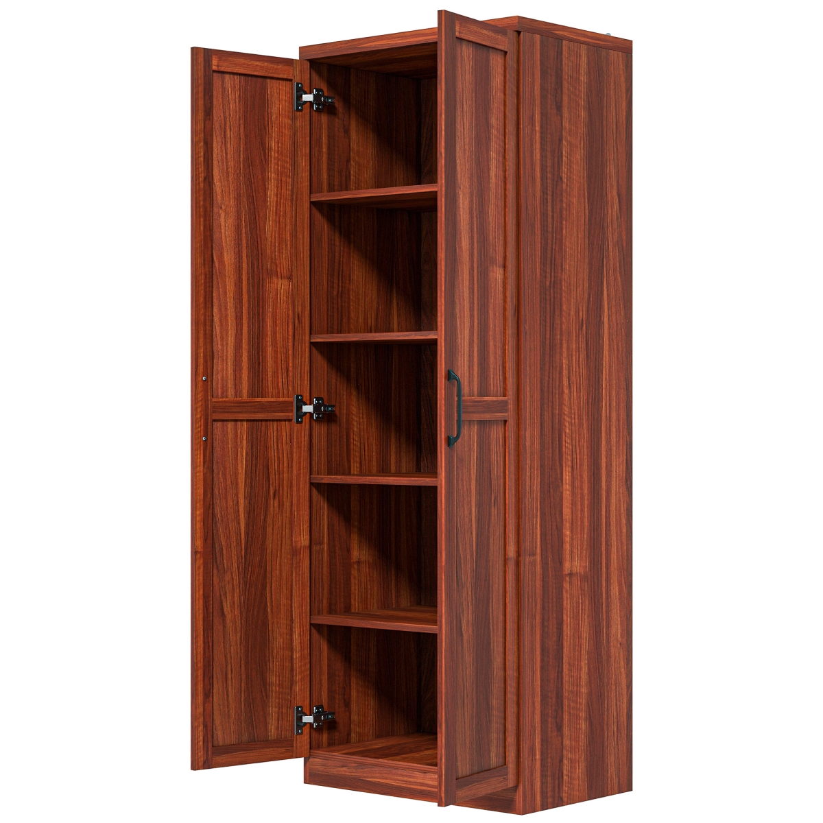 Picture of 212 Main 835-540V81TN 63 in. Homcom Kitchen Pantry Storage Cabinet with Doors & Shelves&#44; Tall Kitchen Cabinet with 2 Doors & 5-Tier Shelving