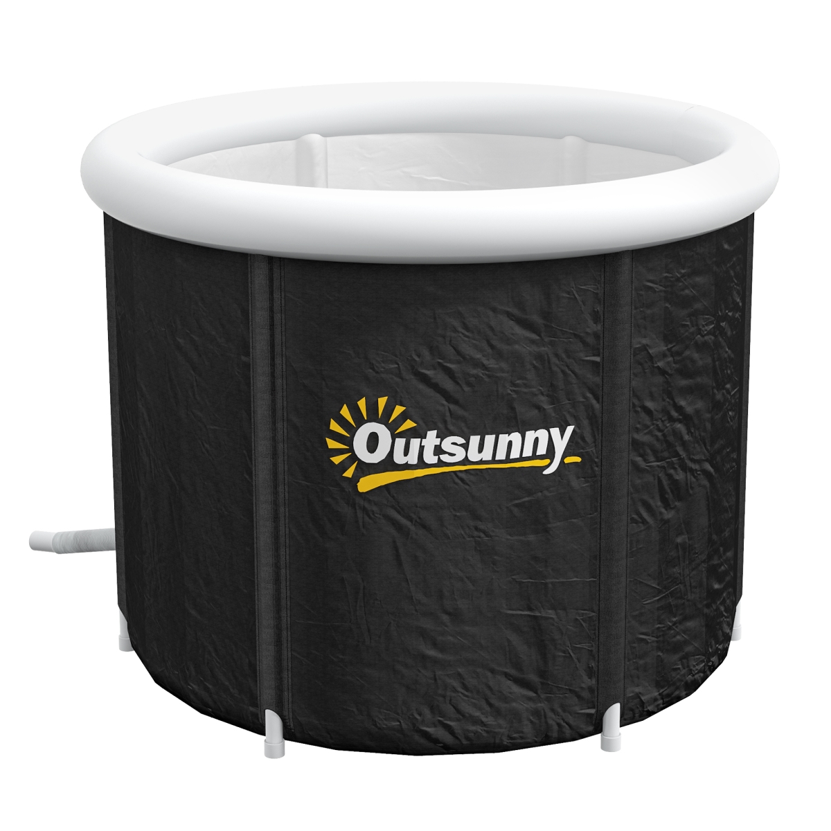 Picture of 212 Main 848-072V00BK Outsunny Cold Plunge Tub&#44; Portable Ice Bath Cold Water Therapy Tub with Thermo Lid for Athletes Recovery&#44; Black