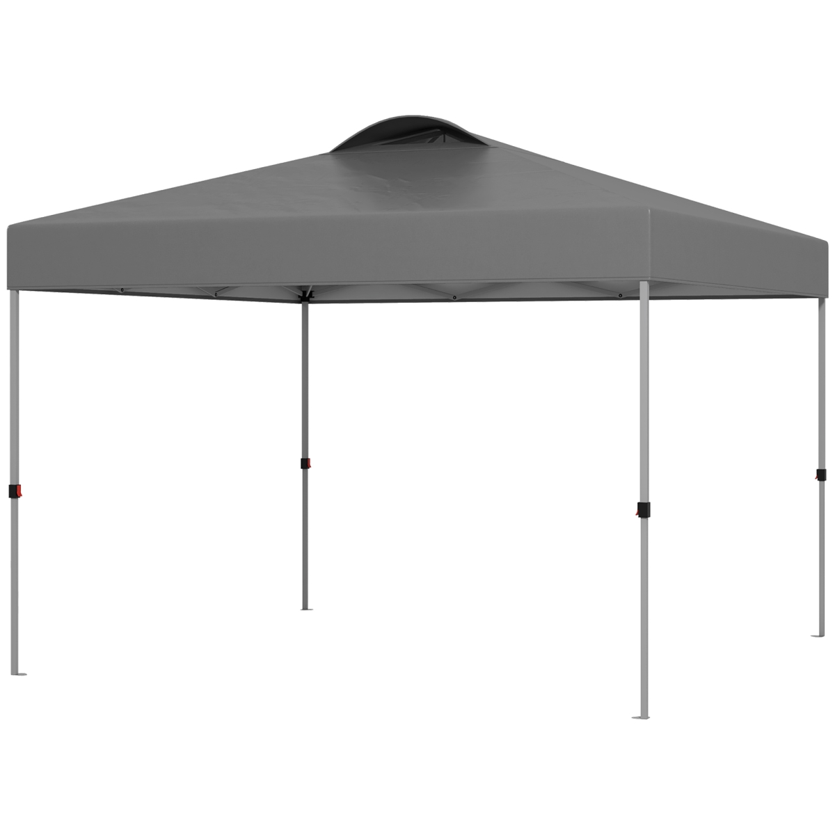 Picture of 212 Main 84C-231V01CG Outsunny 10 x 10 ft. Outdoor Gazebo Pop Up Canopy Party Tent with Carrying Bag - Dark Gray