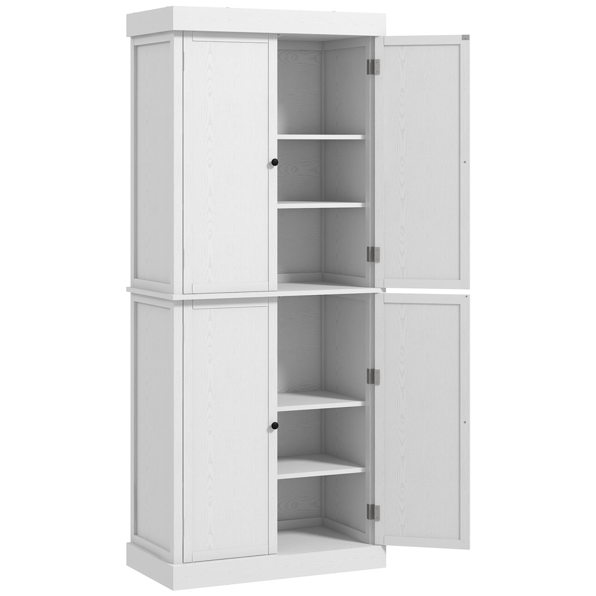 Picture of 212 Main 835-118V82WT Homcom 72 in. Kitchen Pantry Cabinet Storage with Doors & Shelves - White