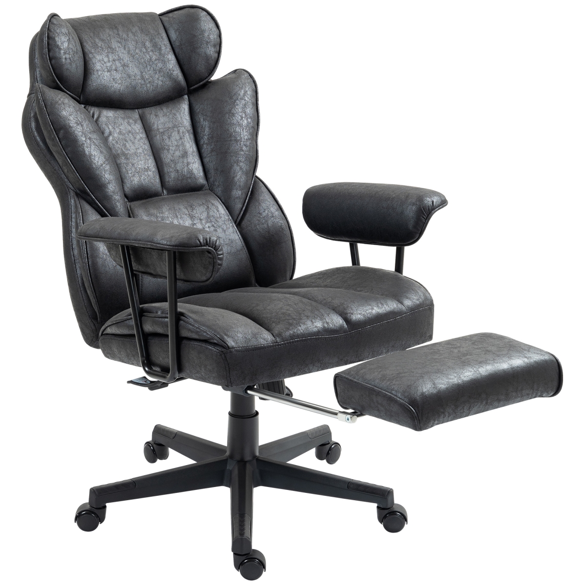 921-759V80BK Homcom Big & Tall Office Chair - Black